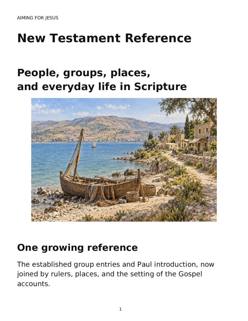 Cover of Walking With Jesus and His Apostles