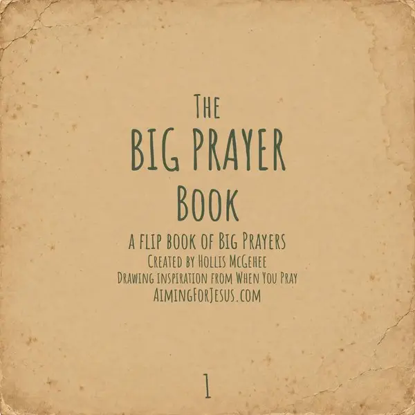 The BIG Prayer Book cover